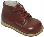 LEATHER BABY WALKING SHOES BY: CAVOO (0441501-1) BURGANDY